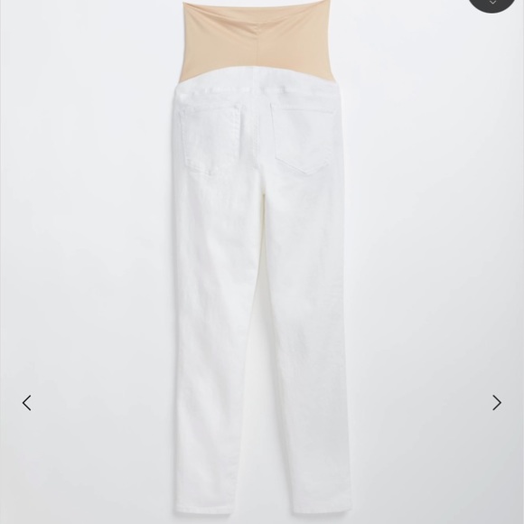 LOFT Petites The Maternity Skinny Jean Crop - Picture 2 of 13